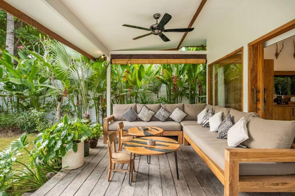 Designer New 3Bdr - Lush Garden+Pool Vila Gili Trawangan Exterior foto